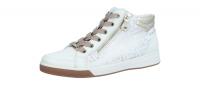 ara Damen Sneaker/Stiefelette Rom-St-High-Soft CREAM,PLATIN (Beige) 12-24499-09