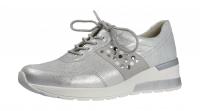 Waldläufer Damen Halbschuh/Sneaker/Schuhe für eigene Einlagen H-Clara silber/cement (Silber) 939004