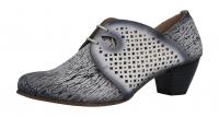 PintoDiBlu Damen Trotteur/Schuhe für eigene Einlagen 35 white/black (Grau) 20981