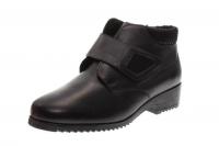 Comfortabel Damen Stiefel/Stiefelette/Schuhe für eigene Einlagen schwarz 991202-1