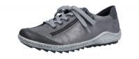 Remonte Damen Halbschuh/Sneaker/Schuhe für eigene Einlagen R14 fumo/mineral (Silber) R1402-44
