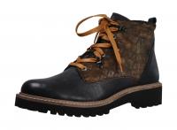 PintoDiBlu Damen Stiefel/Stiefelette/Schuhe für eigene Einlagen schwarz komb. (Schwarz) 81505-209