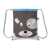 Affenzahn - Kinderrucksack Gymbag Dog grau AFZ-GYM-002-026