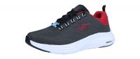 Skechers Herren Sneaker Varien black/red (Schwarz) 232626 BKRD