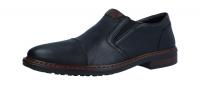 Rieker Herren Halbschuh/Slipper sch/kas/sc (Schwarz) 17659-00