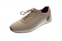 Waldläufer Damen Halbschuh/Schuhe für eigene Einlagen WEISS CEMENT SILBER (Weiß) 918002303/150