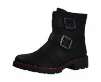 Rieker Damen Stiefel/Stiefelette schwarz 76360-01