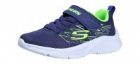 Skechers Kinder Halbschuh/Sneaker Microspec-Texflor navy/lime (Blau) 403770LNVLM