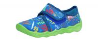 Superfit Kinder Hausschuh Bubble BLAU 1-006273-8000